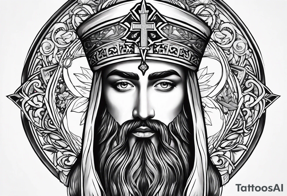 orthodox  CROS tattoo idea