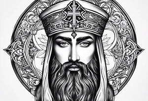 orthodox  CROS tattoo idea