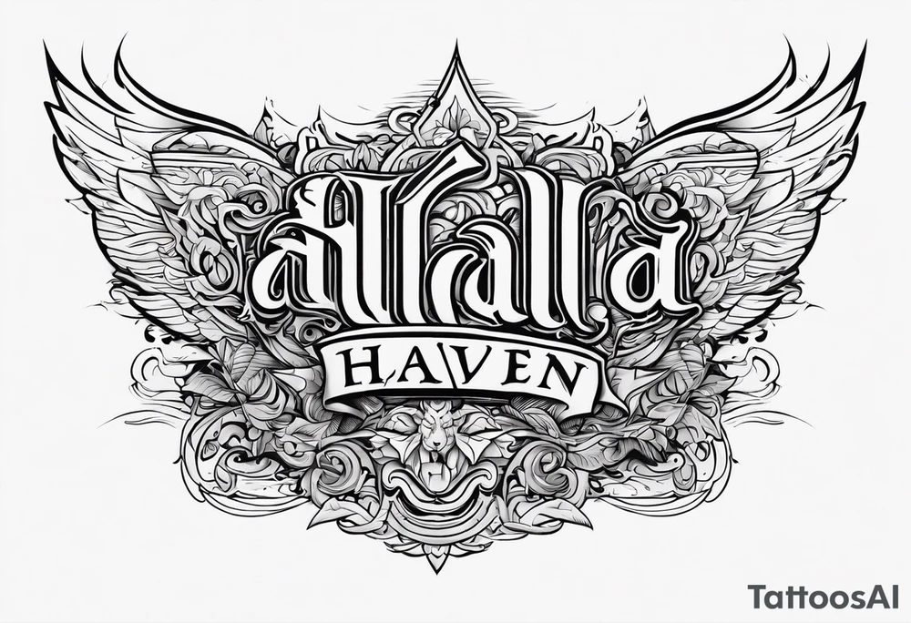 Valhalla heaven tattoo idea