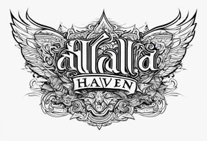 Valhalla heaven tattoo idea