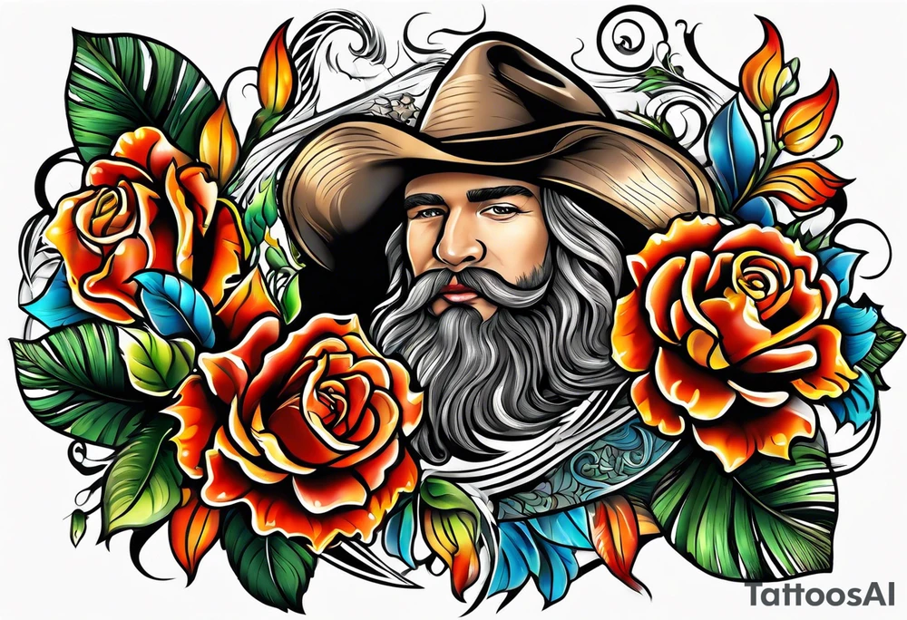 Tattoo of the state of Florida for a hard working country boy tattoo idea