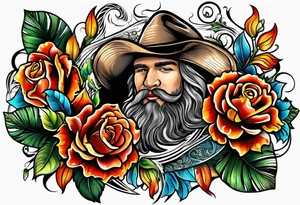 Tattoo of the state of Florida for a hard working country boy tattoo idea