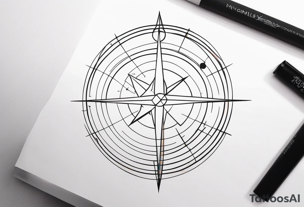 Coordinates tattoo idea