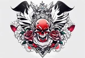 Hazbin hotel tattoo idea