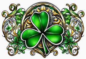 Shamrock tattoo idea