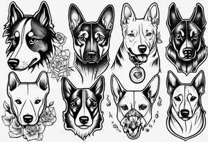 a doggo tattoo idea