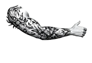 Sicilian and Italian components tattoo idea