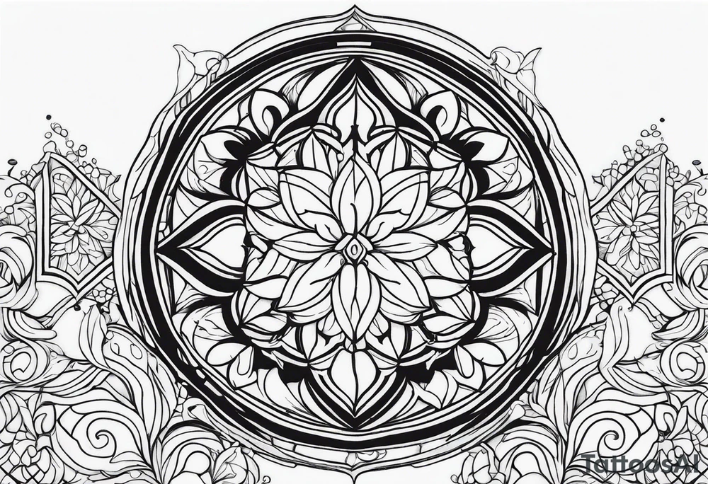 Pattern tattoo idea