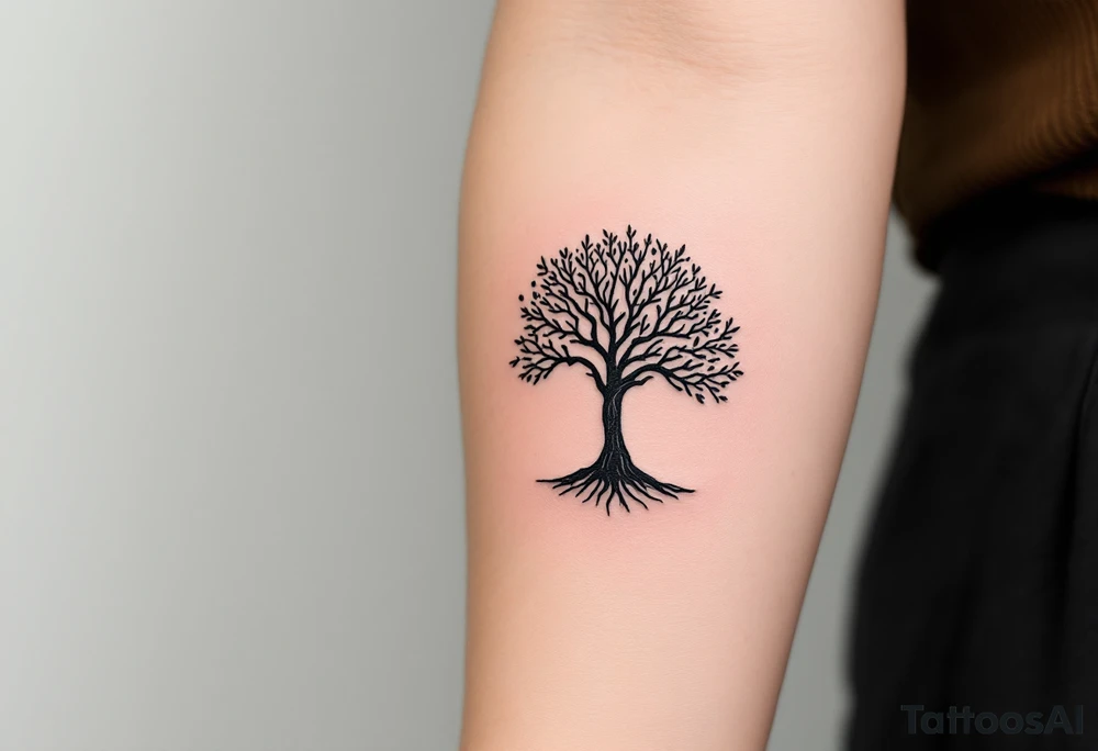 reloj de arena, arbol de la vida, universo tattoo idea