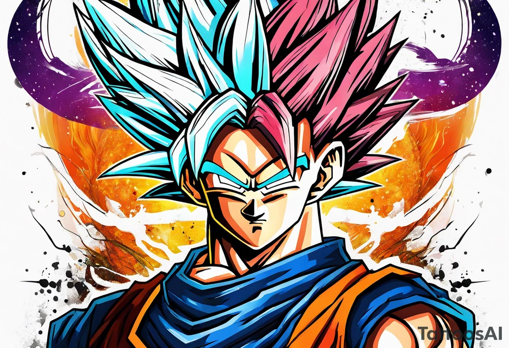 dragonball z tattoo idea