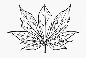 420 weed tattoo idea