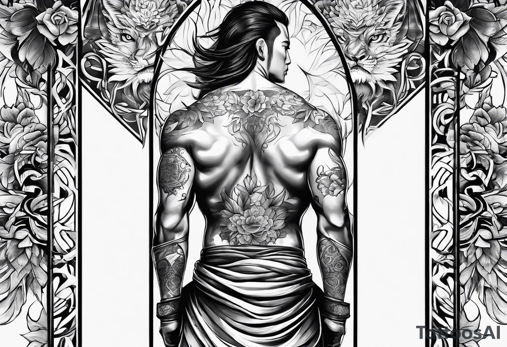 Martial arts tattoo idea