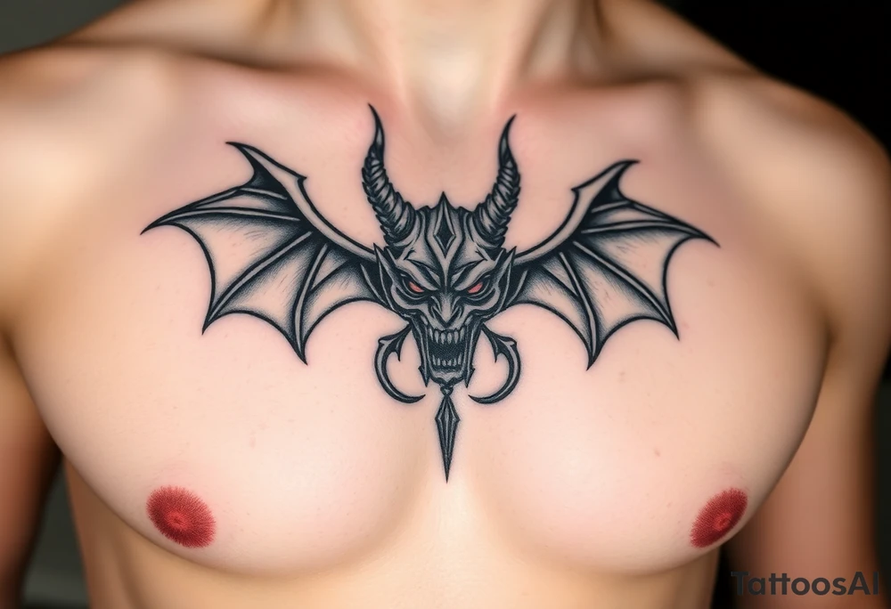 demon tattoo idea