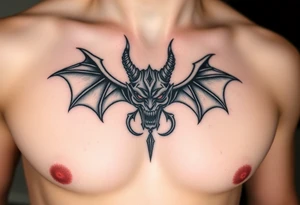 demon tattoo idea