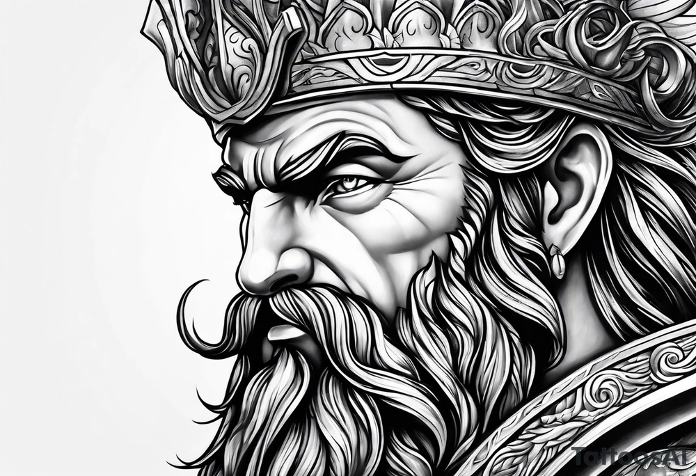 POSEIDON tattoo idea