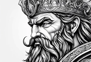 POSEIDON tattoo idea