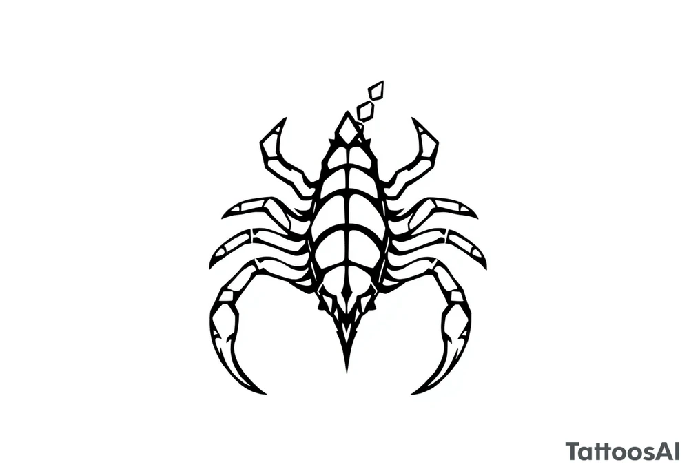 Scorpion tattoo idea