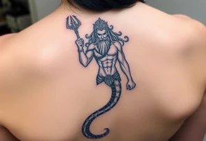 Poseidon tattoo idea