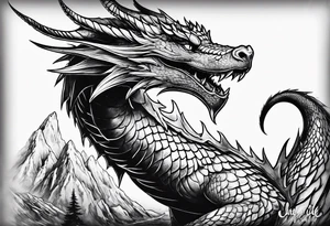 Smaug tattoo idea