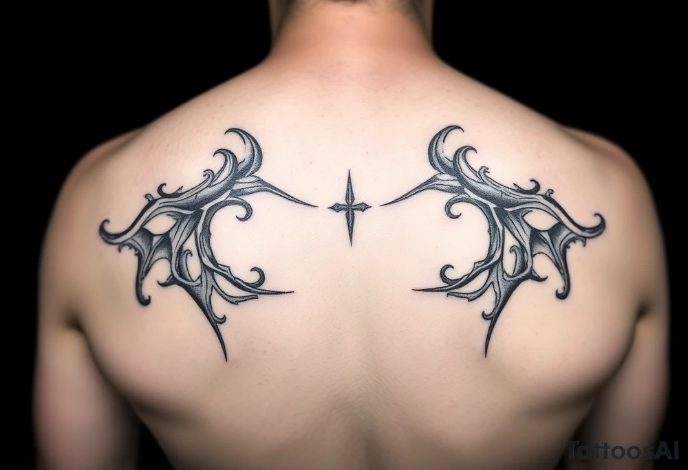 matching scars tattoo idea