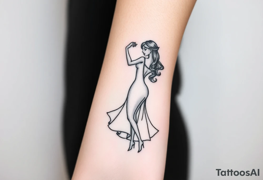 I taught Mary Jane how to dance tattoo idea