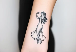 I taught Mary Jane how to dance tattoo idea