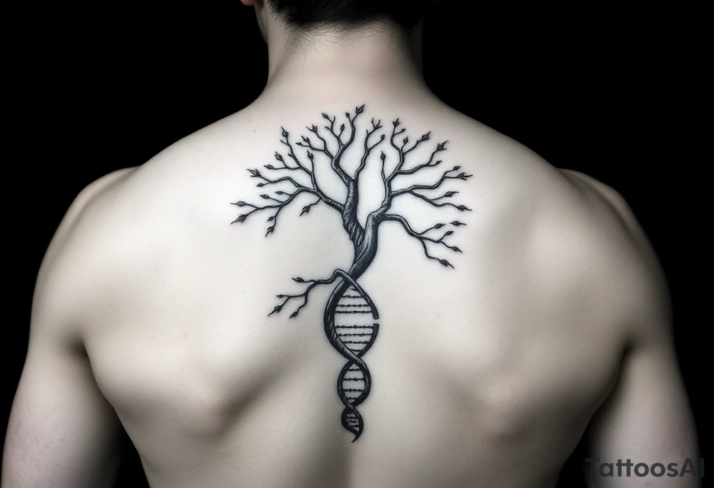 DNA TREE tattoo idea
