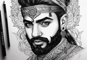 Ashish Name tattoo idea