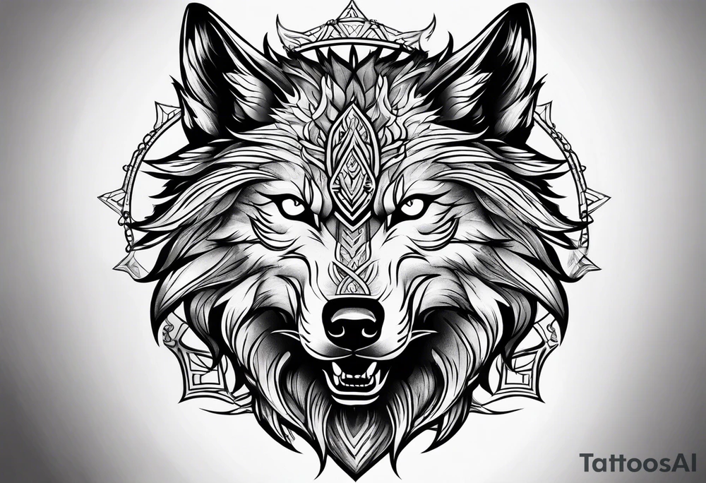 fenrir tattoo idea