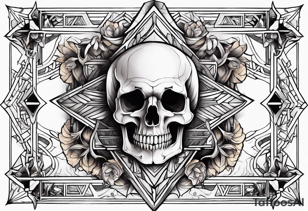 bone tattoo idea