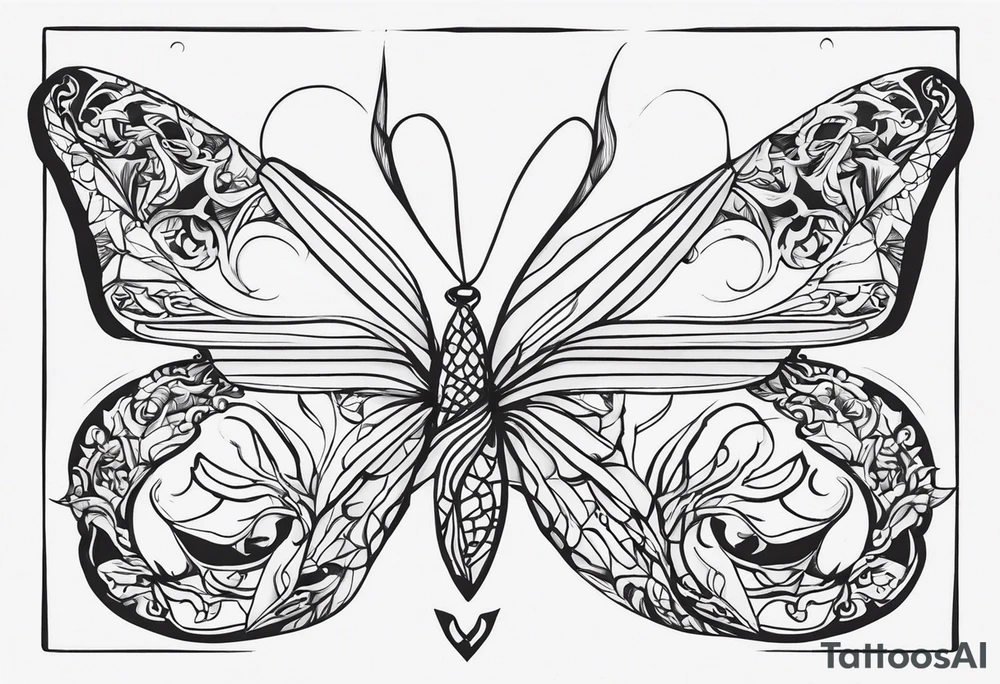 varias fadas juntas voando tattoo idea