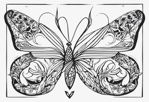 varias fadas juntas voando tattoo idea