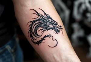dragon tattoo idea