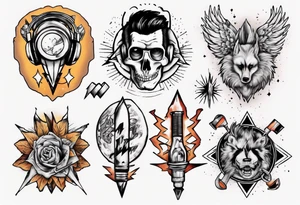 arctic monkeys tattoo idea