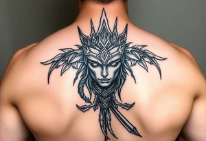 Strong, queen, warrior, survivor tattoo idea