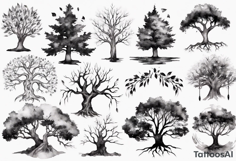 Tree tattoo idea