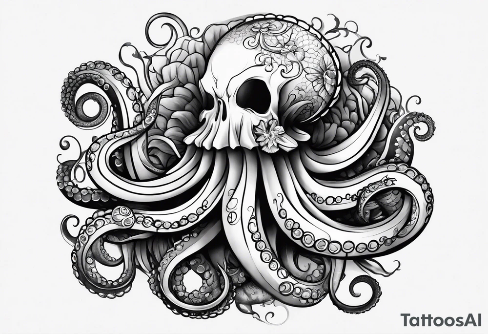 Tentacles starting at wrist and going up arm tattoo idea Tentacles starting at wrist and going up arm tattoo idea