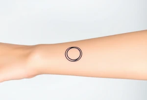 wedding ring tattoo tattoo idea