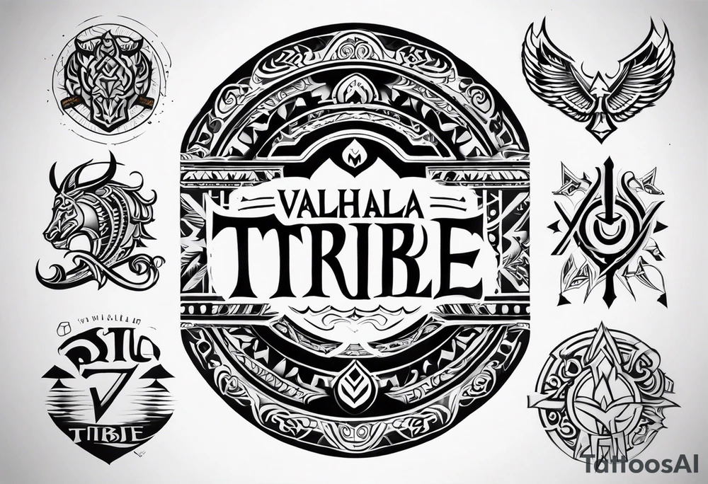 Valhalla tribe tattoo idea