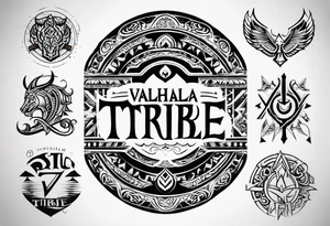 Valhalla tribe tattoo idea