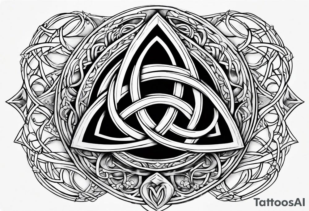 triquetra tattoo idea