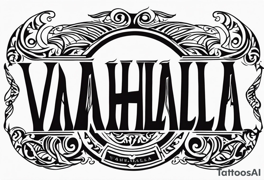 Valhalla 
 steps tattoo idea