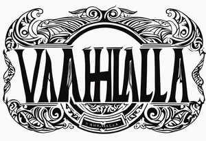 Valhalla 
 steps tattoo idea