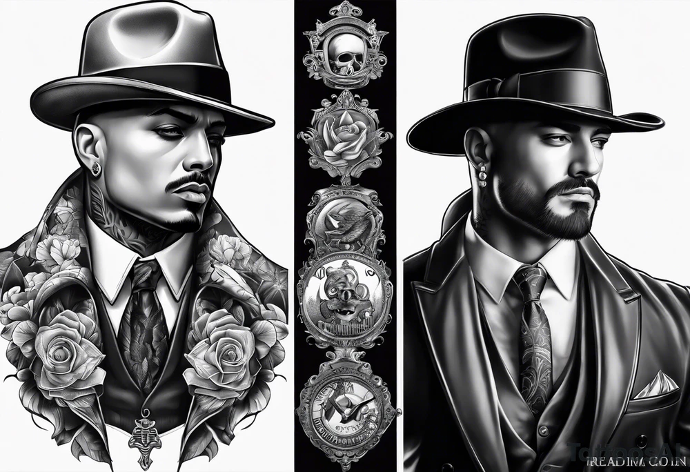 GANGSTER tattoo idea