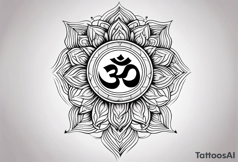 Om symbol tattoo idea