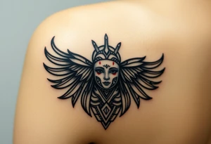 Asian Indian, Gemini, brats doll tattoo idea