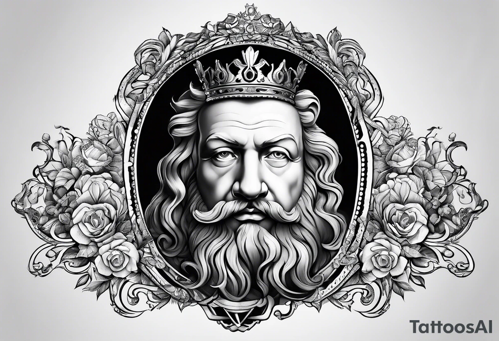 king Louis tattoo idea