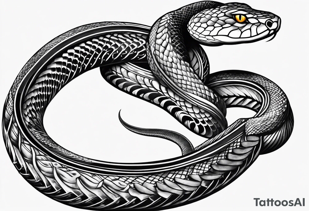 snake tattoo tattoo idea
