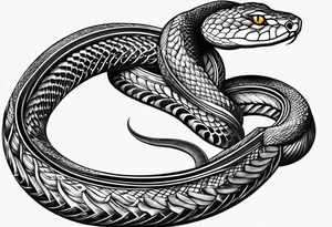 snake tattoo tattoo idea