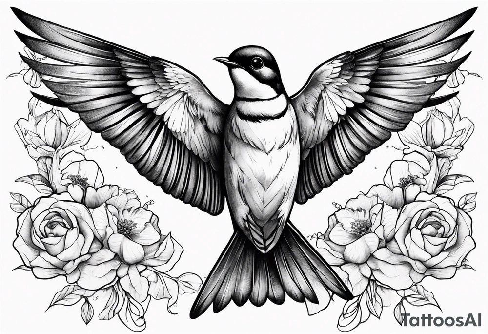Swallow tattoo idea